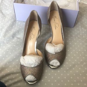 Marc Fisher Glitter Heels
